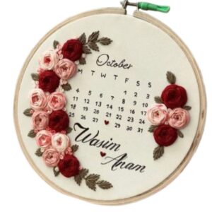 customized embroidery hoop